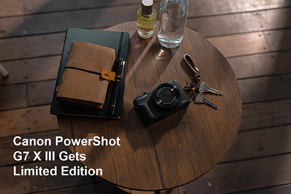 Canon PowerShot G7 X III Gets Limited Edition
