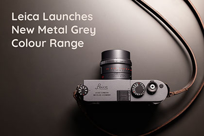 Leica Launches New Metal Grey Colour Range