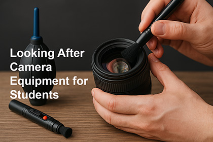 Looking After Camera Equipment for Students