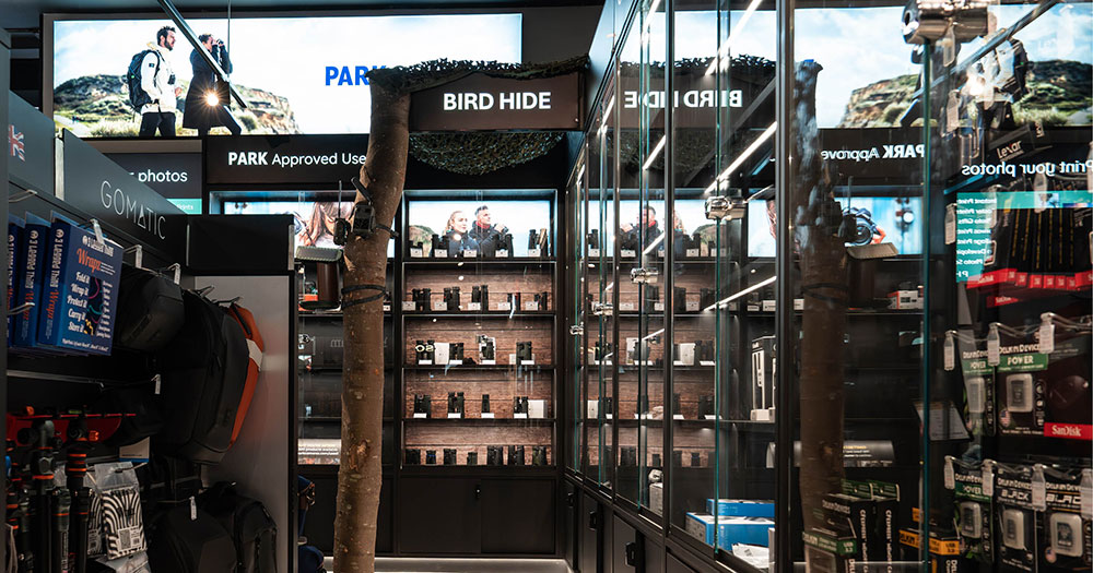 Park Cameras Birdhide - 34 Rathbone Place London