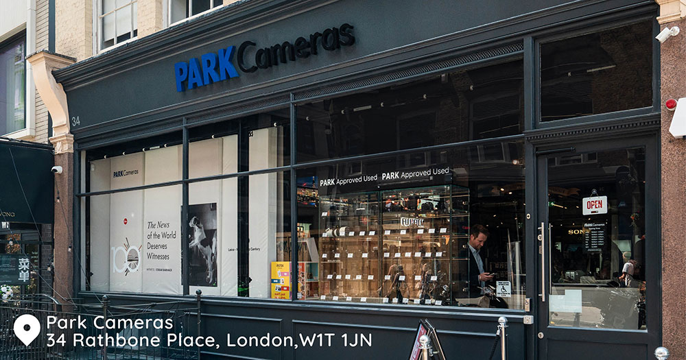 New Park Cameras London Store Header