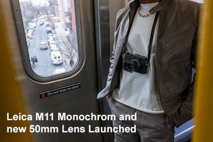Leica M11 Monochrom And 50mm Lens Launched