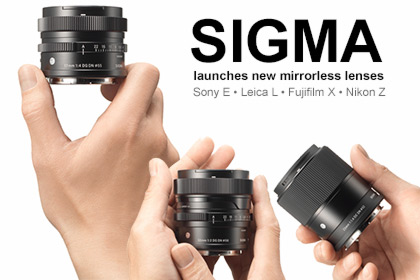 Sigma Launches New Mirrorless Lenses 2023