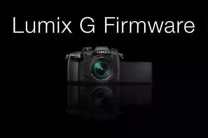 Firmware Updates For Lumix G Cameras