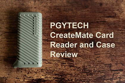 PGYTECH CreateMate Card Reader Case Review