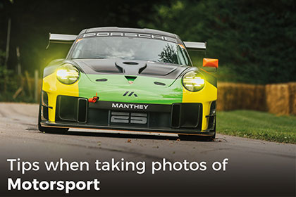 Motorsport Photography Tips