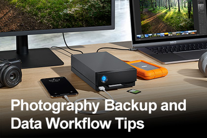 Photography Backup And Data Workflow Tips