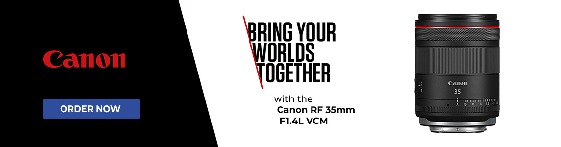 New Canon RF 35mm F/1.4L VCM Lens