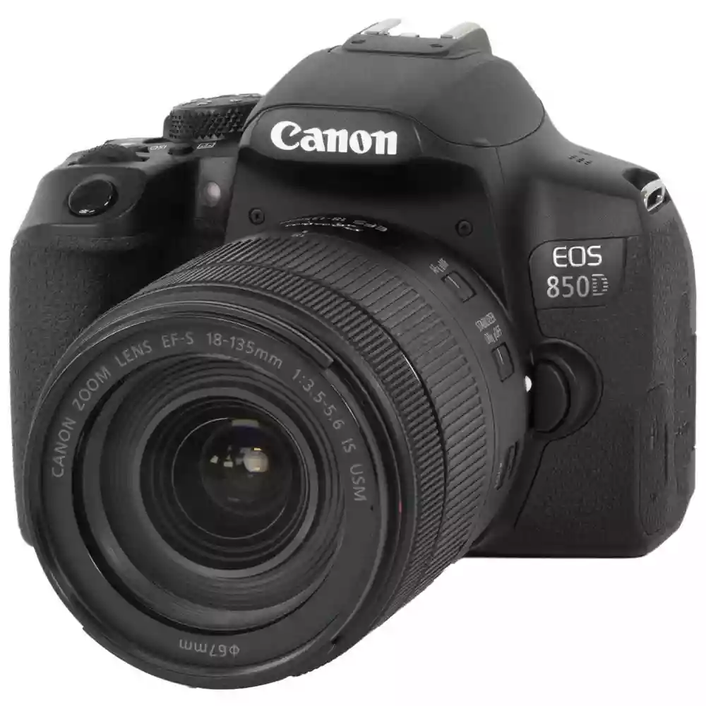 Canon EOS 850D DSLR With 18-135mm Lens Kit