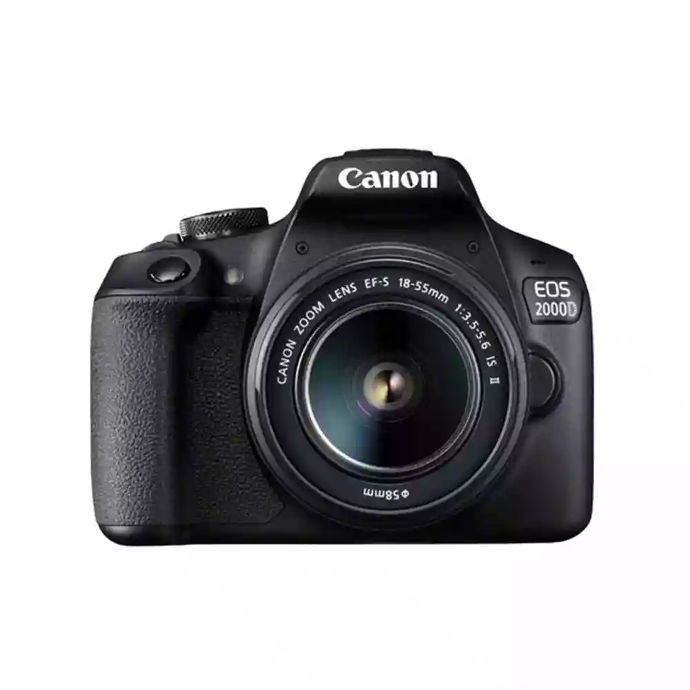 Canon EOS 2000D Digital SLR Body With EF-S 18-55mm IS II Lens Kit