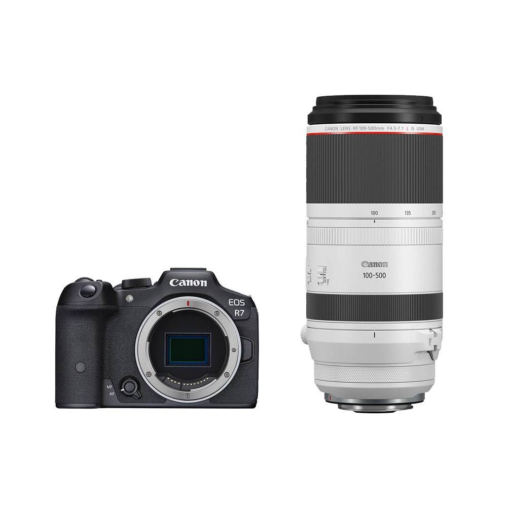 Canon EOS R7 With RF 100 500mm Lens Kit Park Cameras