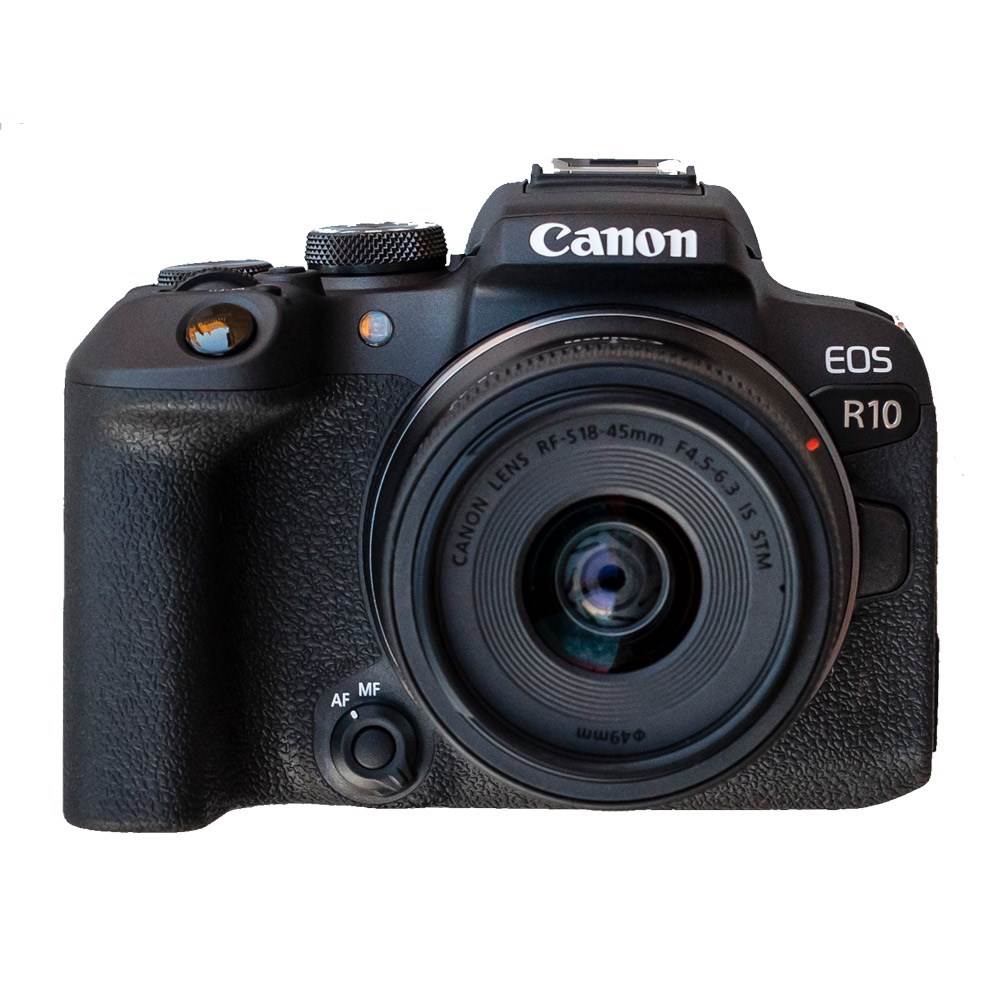 Canon EOS R10 with RF-S 18-45mm IS STM Lens