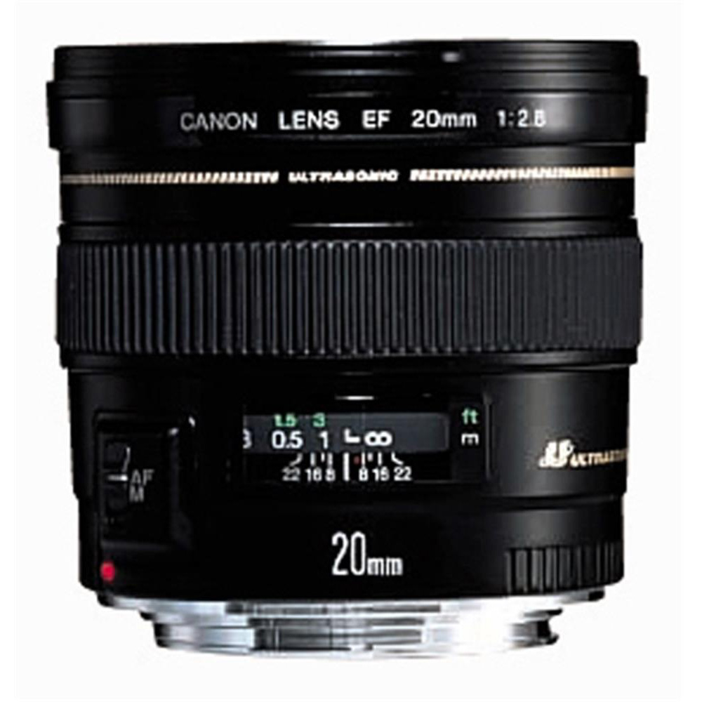Canon EF 20mm f/2.8 USM Wide Angle Lens - Black | Lenses 