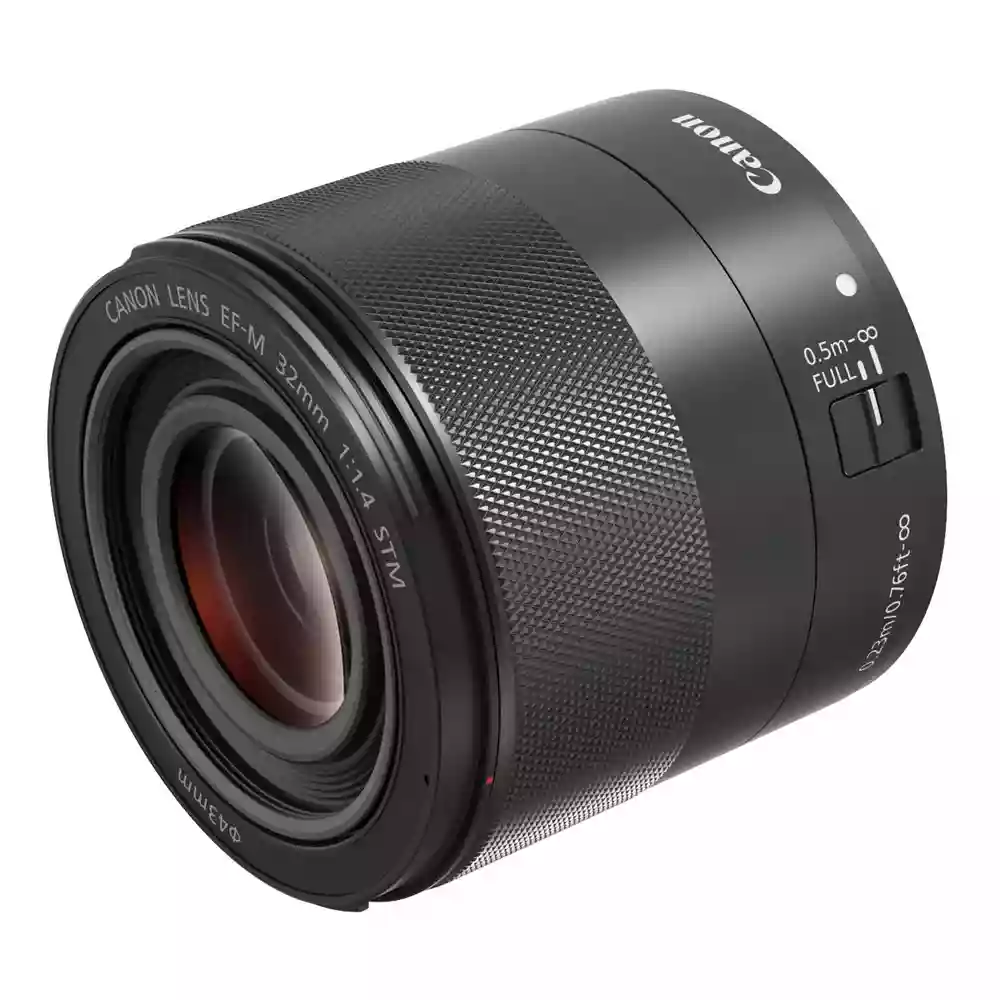 Canon EF-M 32mm lens f/1.4 Macro STM