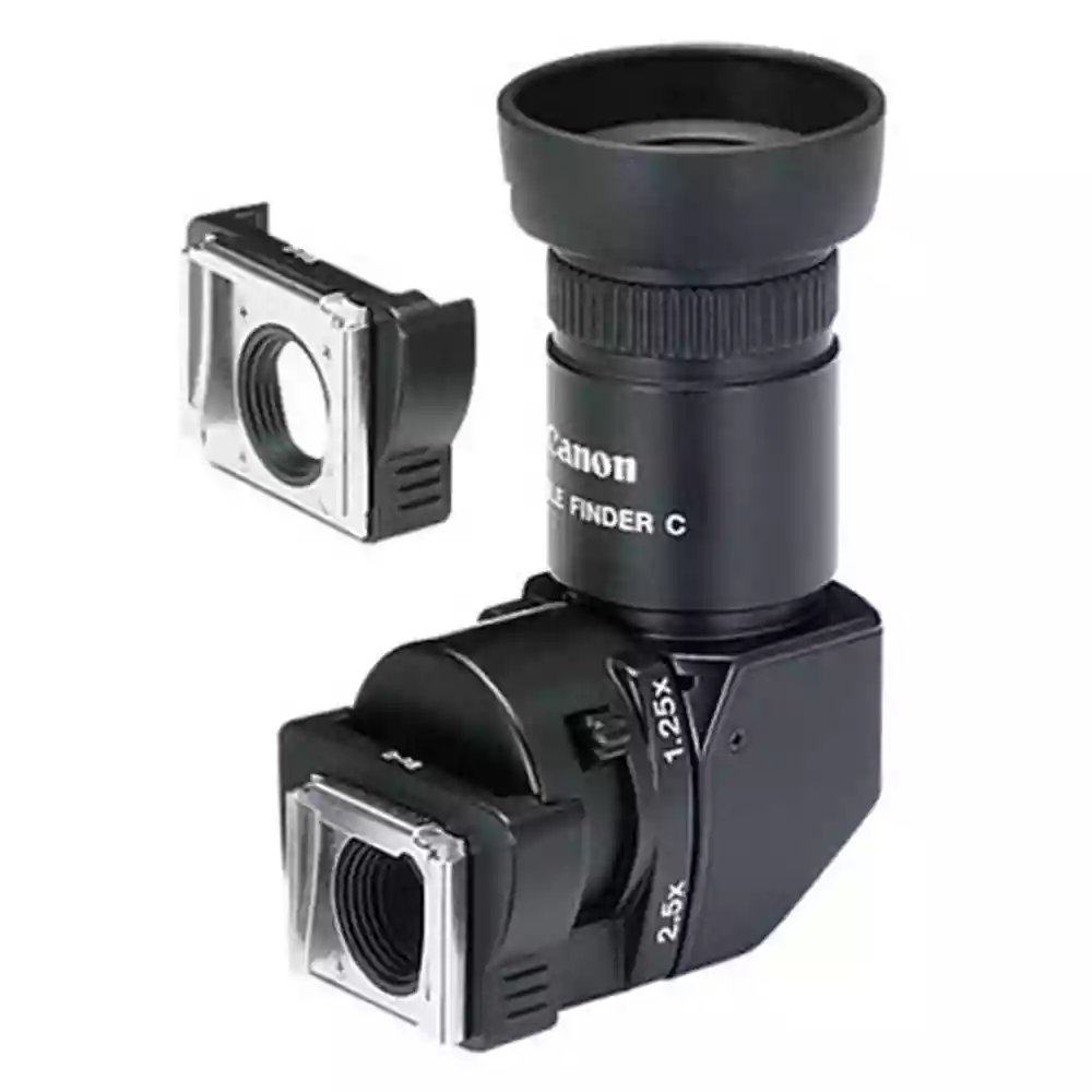 Canon Angle Finder C + Adapter