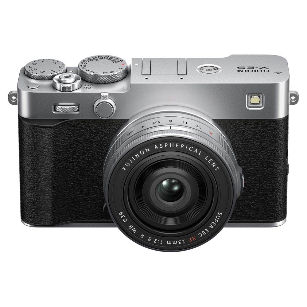 Fujifilm X-E5 Camera with XF 23mm f/2.8 Silver | Park Cameras