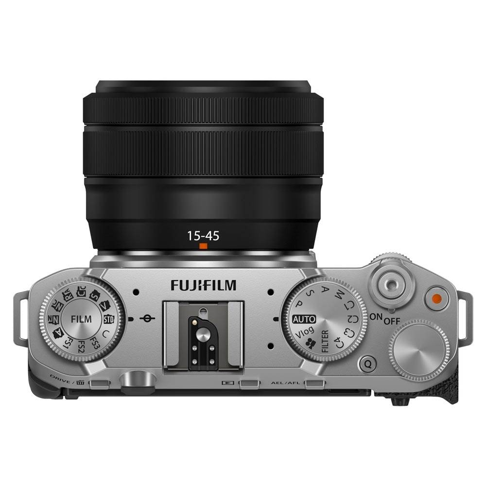 Fujifilm X-M5 with XC 15-45mm Lens Kit Silver | Park Cameras
