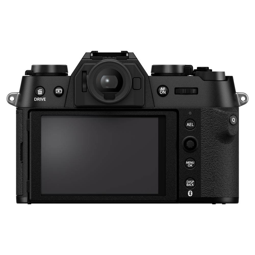 フジX-T50ブラック XC15-45mmF3.5-5.6セット　35カ国語対応 Fujifilm X T50 Mirrorless Camera with XC15 45mmF3.5 5.6 OIS PZ