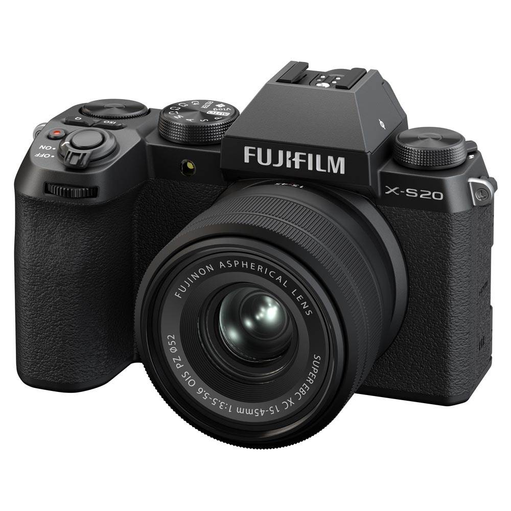 Fujifilm X-S20 with XC 15-45mm f/3.5-5.6 Lens Kit