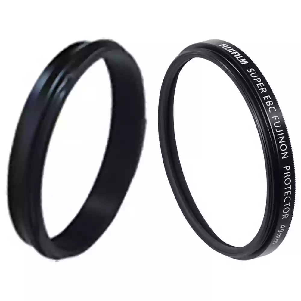 Weather-Resistant Kit X100 Black (Adaptor Ring and Protector Filter)