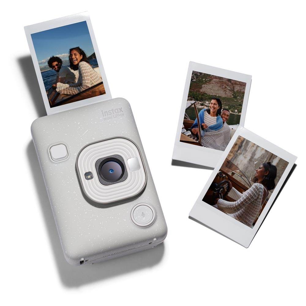 FUJI FILM 美味しくっ INSTAX MINI LIPLAY STONE WHITE