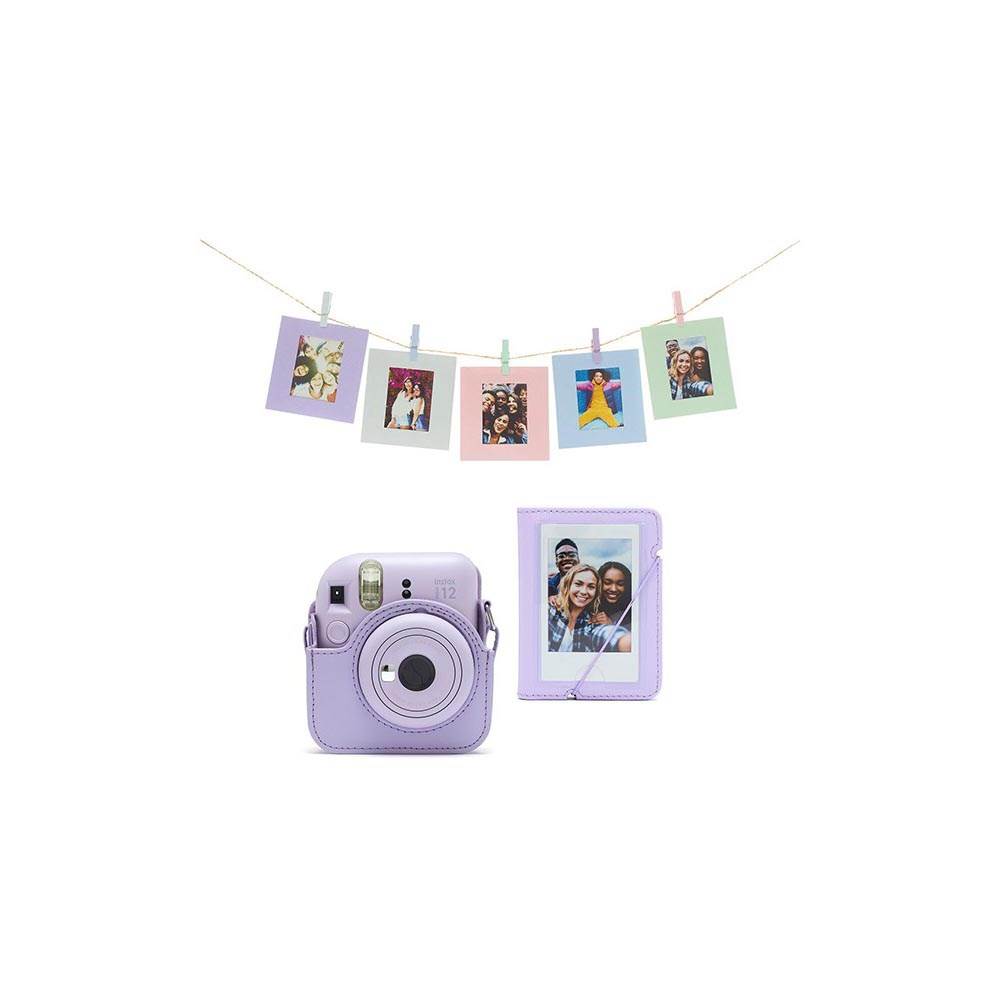 Fujifilm Instax Mini 12 Accessory Kit Lilac Purple