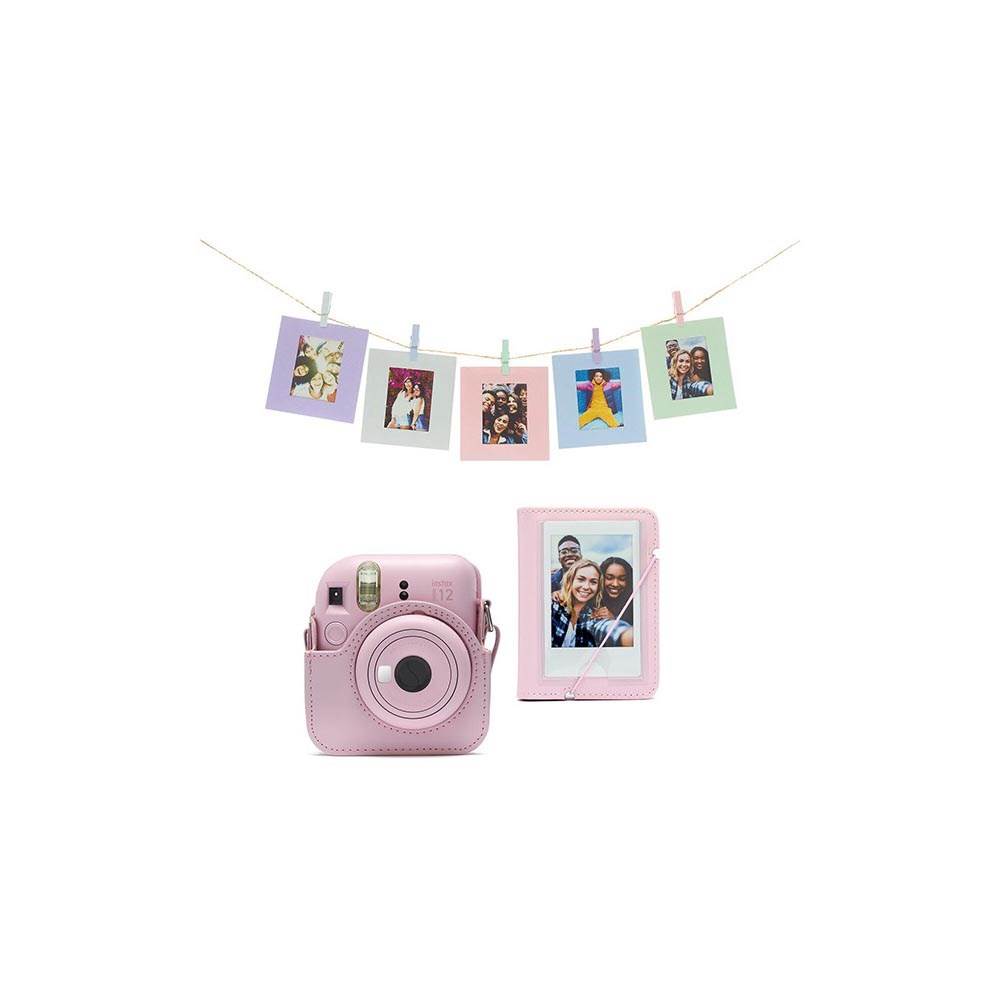 Fujifilm Instax Mini 12 Accessory Kit Blossom Pink