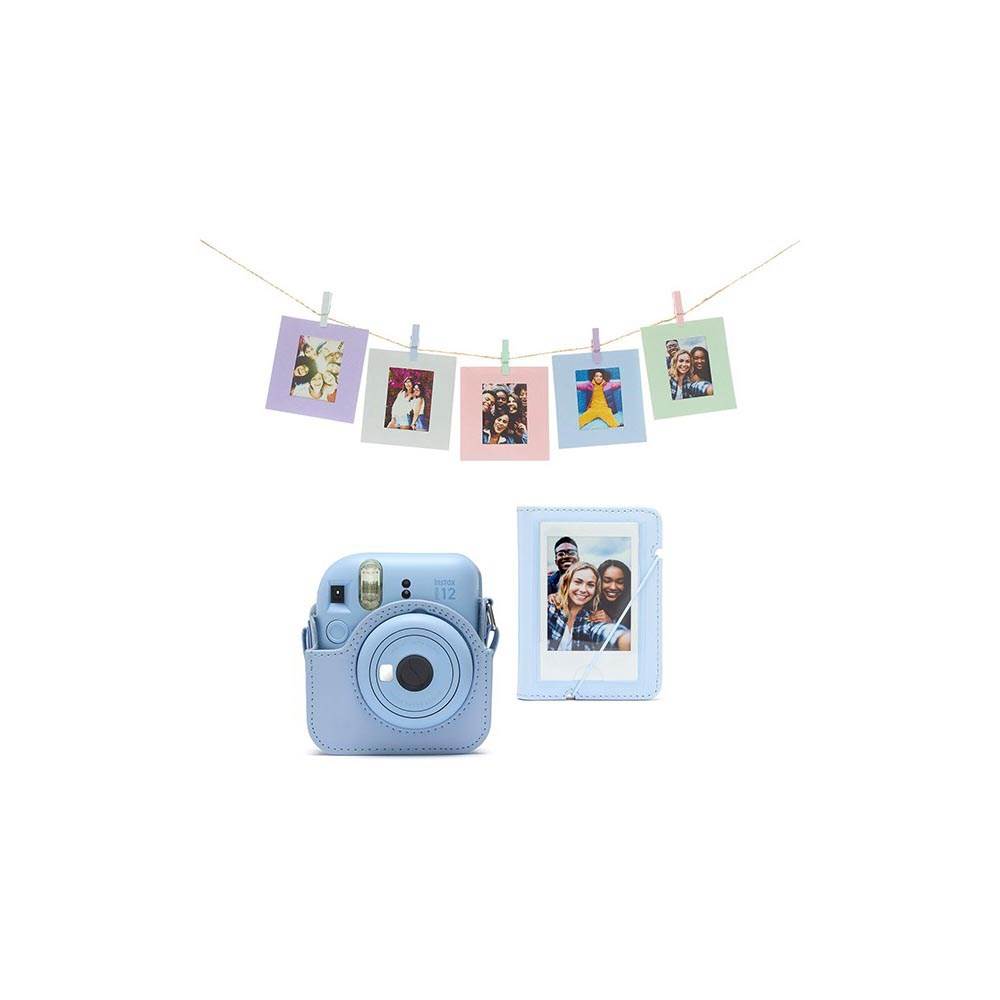 Fujifilm Instax Mini 12 Accessory Kit Pastel Blue
