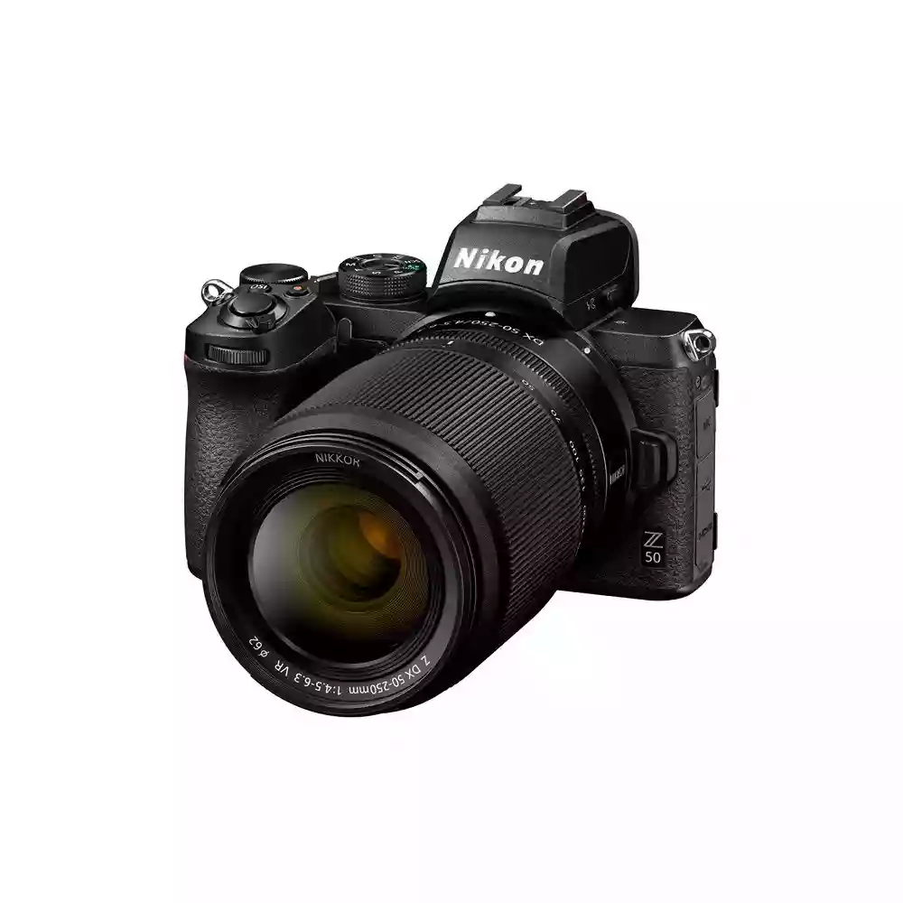 Nikon Z 50 Mirrorless Body With Z 16-50 VR & 50-250 lens