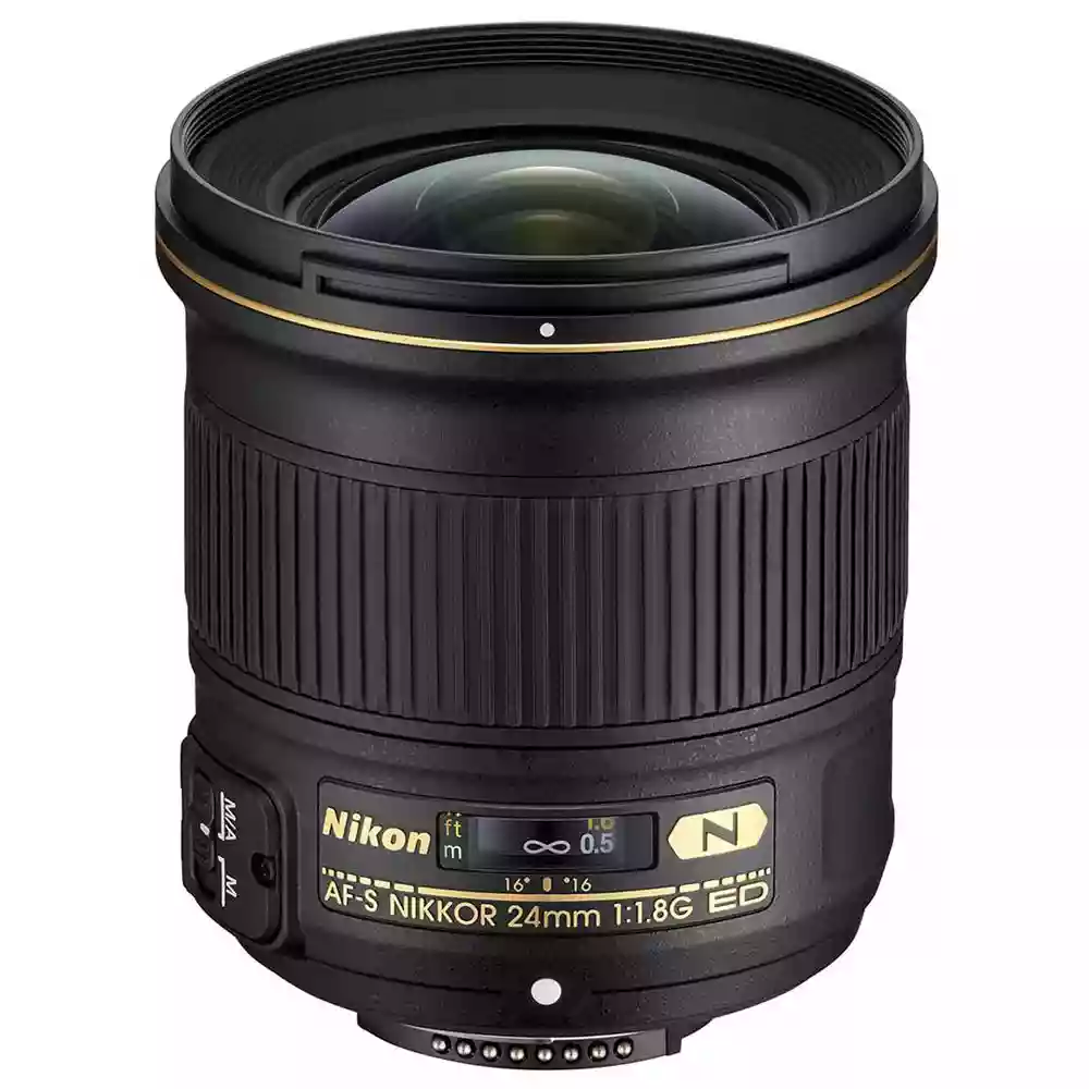 Nikon AF-S Nikkor 24mm f/1.8G ED Wide Angle Prime Lens
