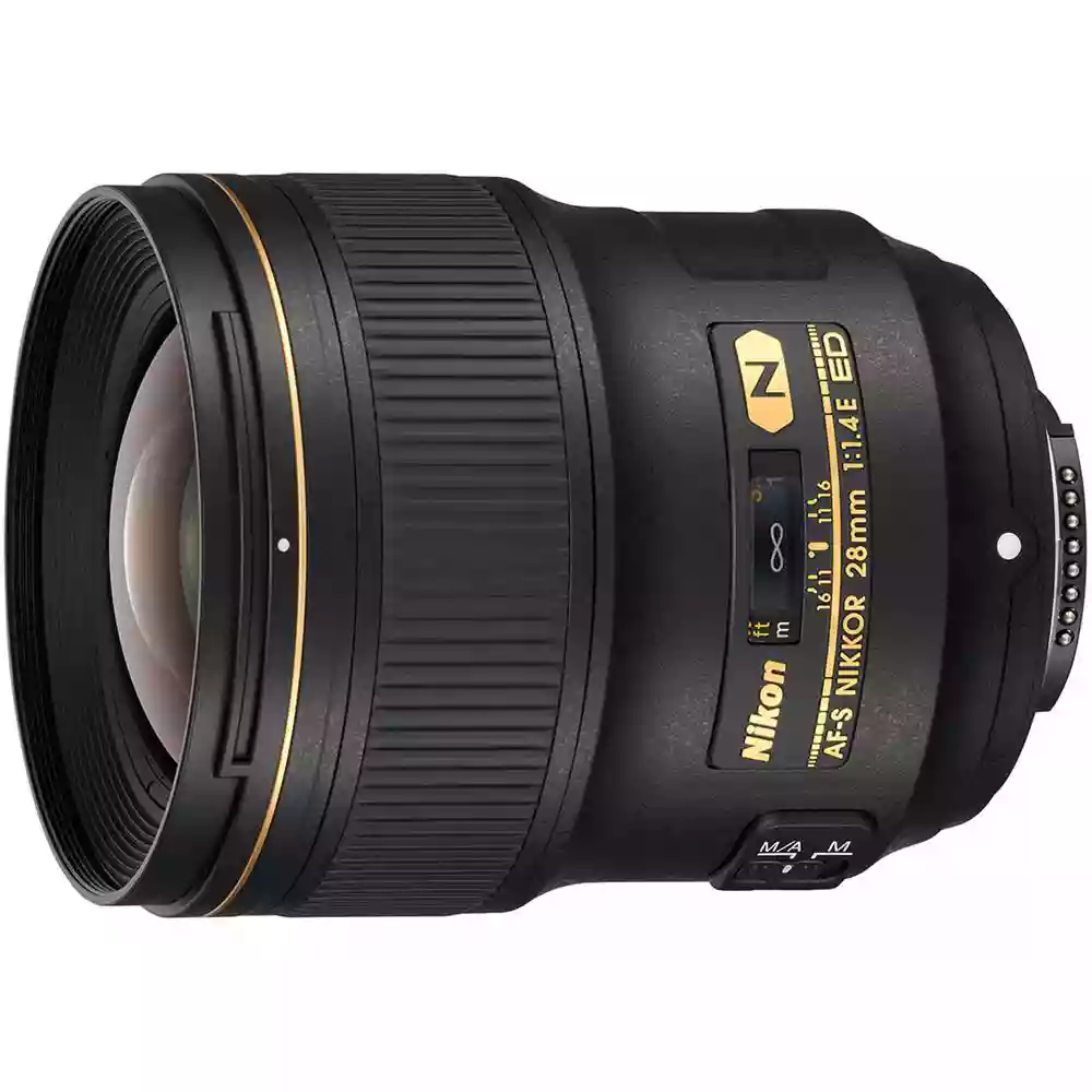 Nikon AF-S Nikkor 28mm f/1.4E ED Wide Angle Prime Lens