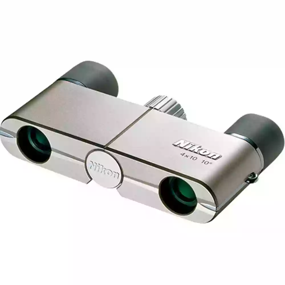 Nikon 4x10 DCF Silver Binoculars