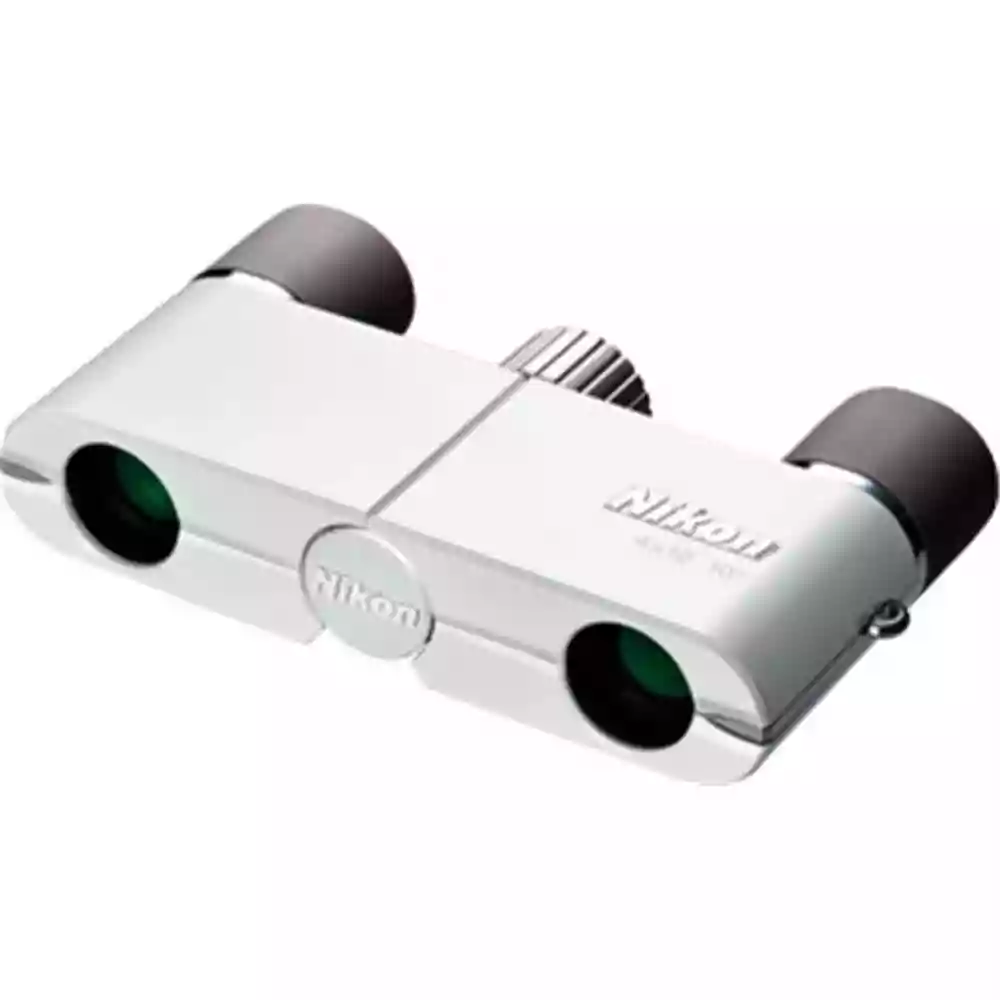 Nikon 4x10 DCF White Binoculars