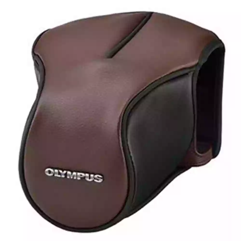 Olympus CS-46FBC Leather Body jacket for E-M5-Br