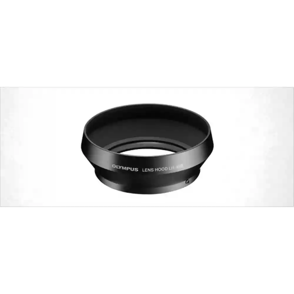 Olympus LH-48B Lens Hood (metal) for 17mm Black