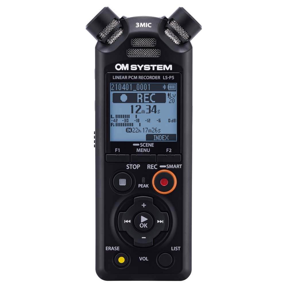 OM SYSTEM LS-P5 Microphone And Recorder | Park Cameras