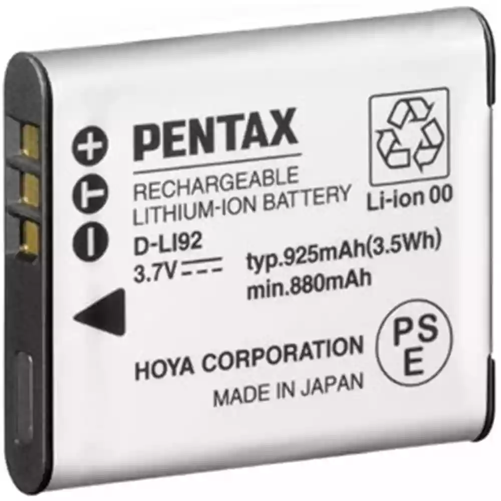 Pentax D-LI92 Lithium Battery for RZ10
