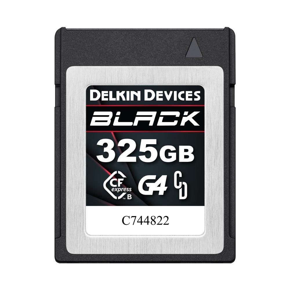 Delkin Devices 325GB 1800MB/s Black CFexpress Type B Memory Card