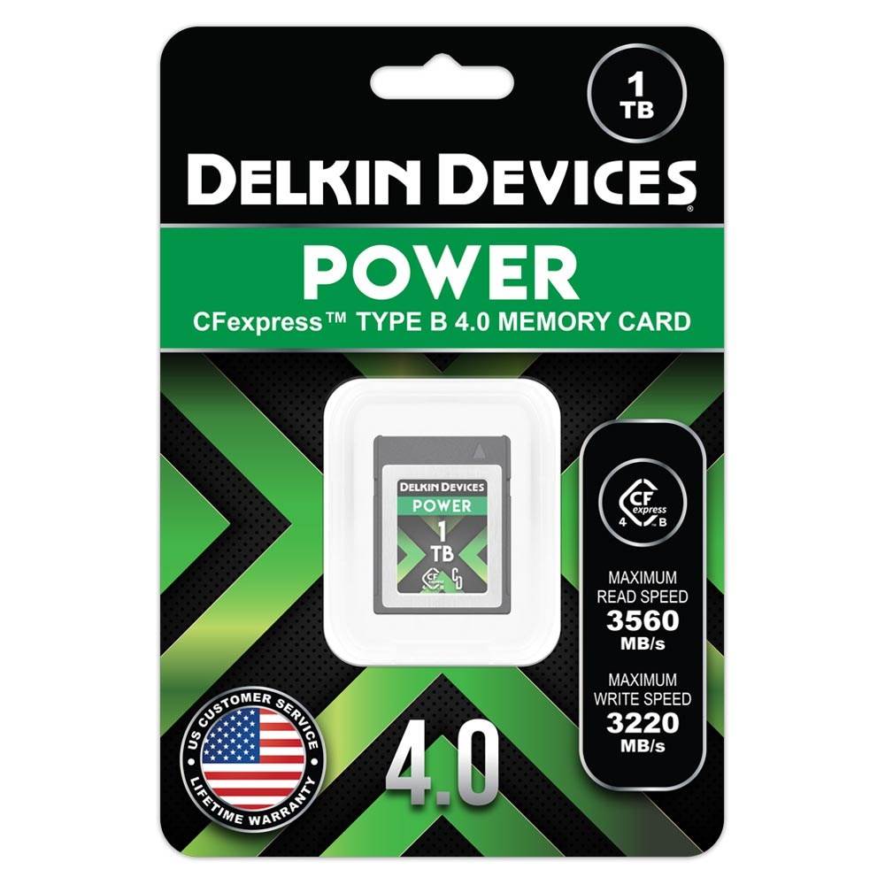 Delkin 1TB Power 4.0 CFexpress Type B Card | Park Cameras