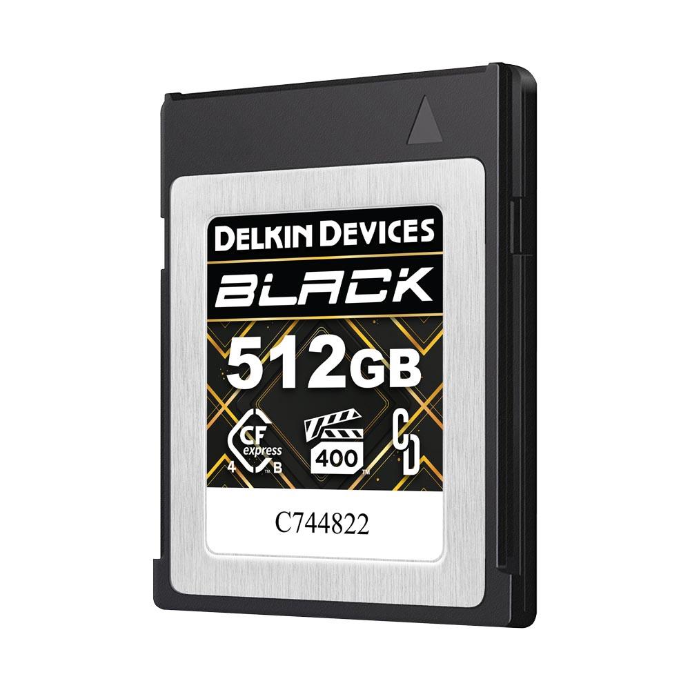 ◎ Block B PHOTO CARD Delkin Black 512GB CFexpress Type B 4.0 Card | Park Cameras