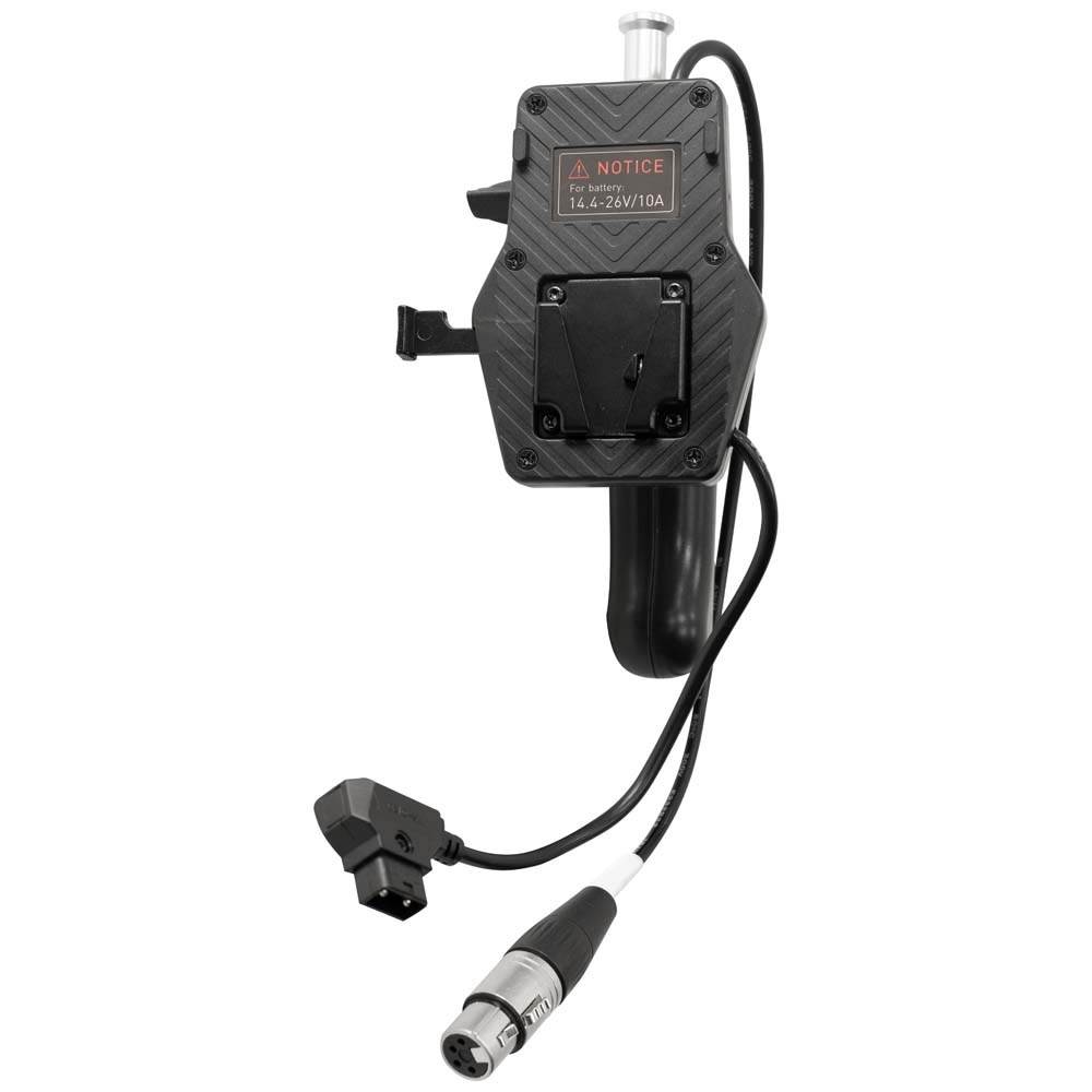 Nanlite V-Mount Battery Grip With 4 Pin XLR Connector