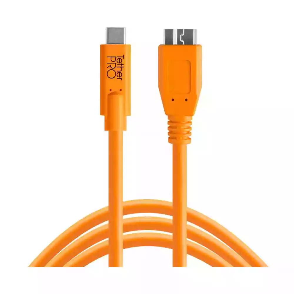 Tether Tools TetherPro USB-C to 3.0 Micro-B Orange