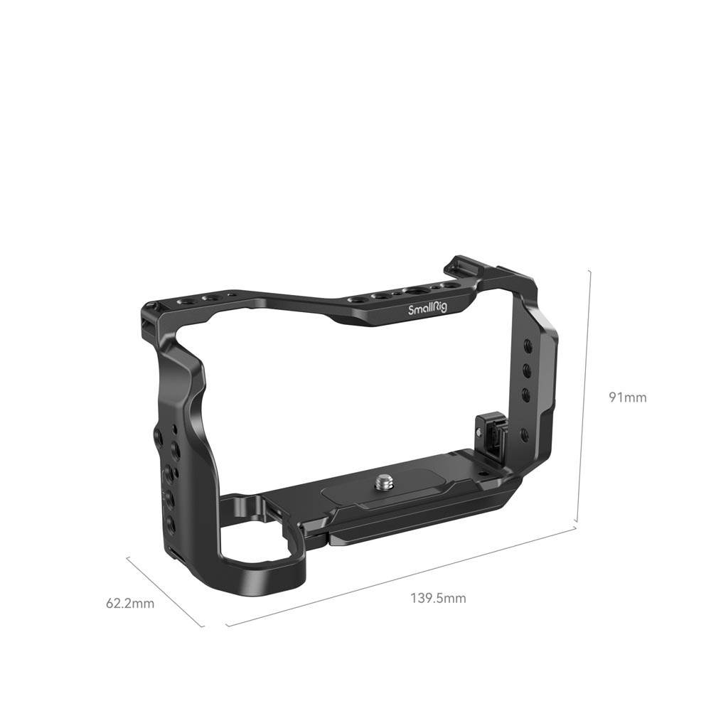 Kit Gabbia SmallRig Hawklock Per Sony Alpha 6700 – Sgancio Rapido, Piastra Arca E NATO