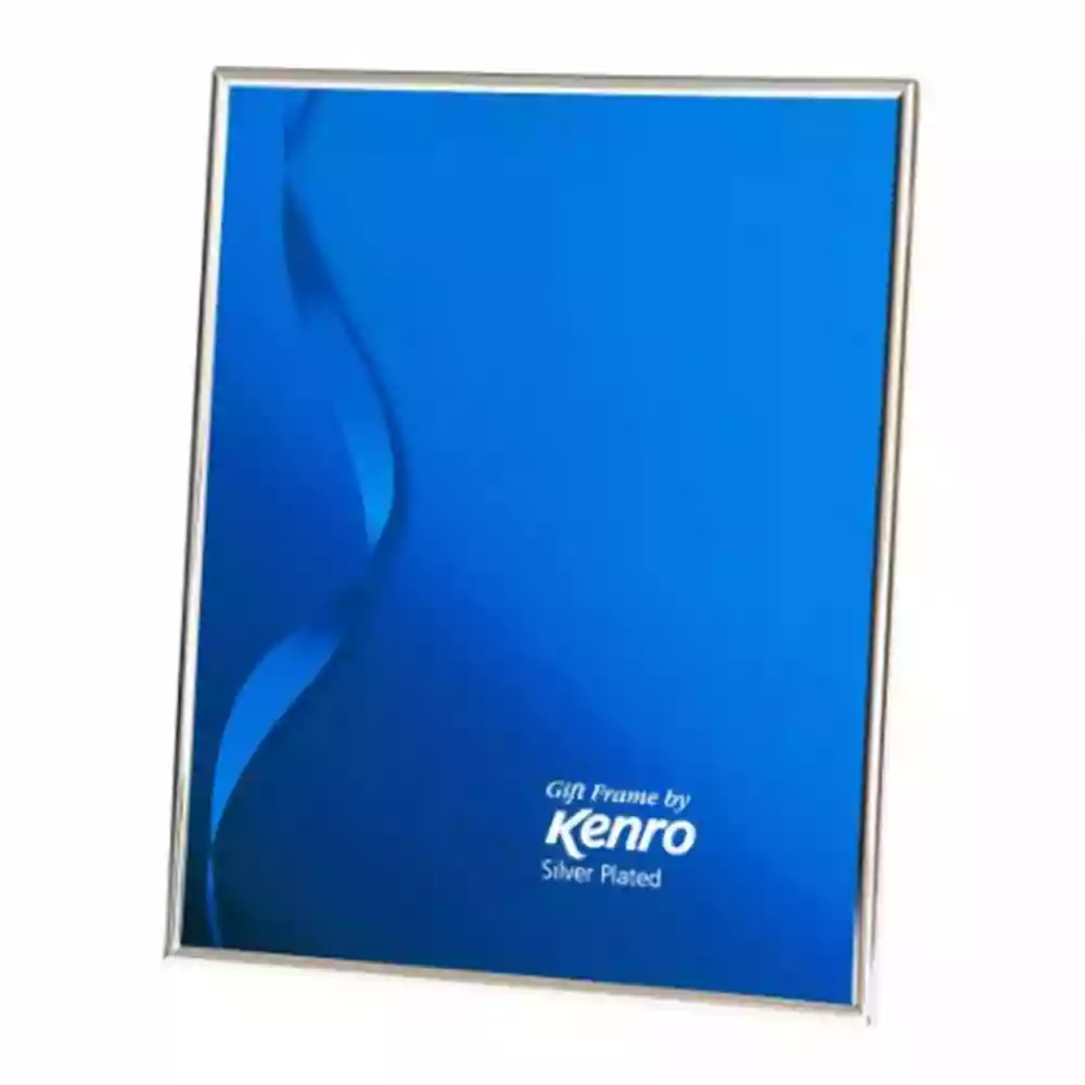 Kenro Symphony Classic 8x12 Photo Frame - Silver