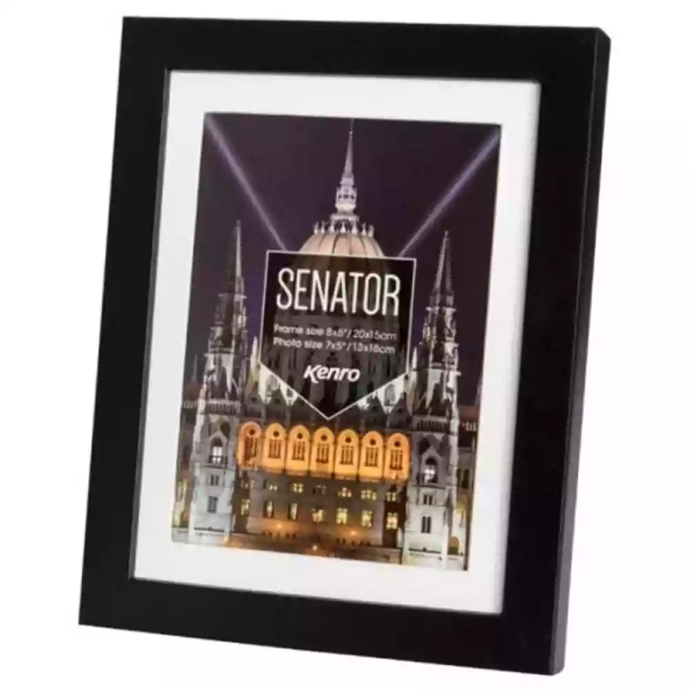 Senator Black 50x70cm Frame w/ A2 mat