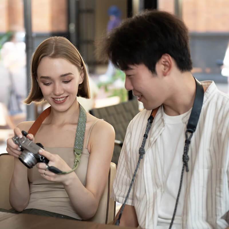 PGYTECH Camera Strap Pro, Quick Release Zware Schouderband Met Afneembare Okselband, Professionele Camera Harnas, Leren Ergonomische Schouderkussen voor DSLR/Spiegelreflexcamera's, Zwart
