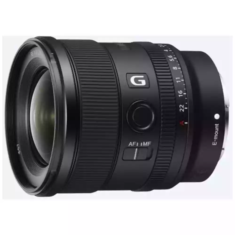 Sony FE 20mm f/1.8 G Ultra Wide Angle Prime Lens