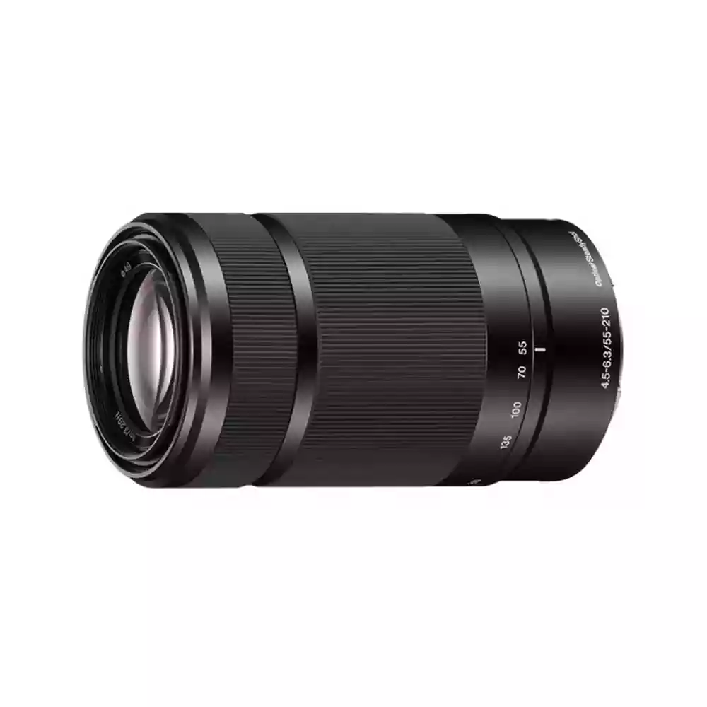 Sony E 55-210mm f/4.5-6.3 OSS Zoom Lens Black