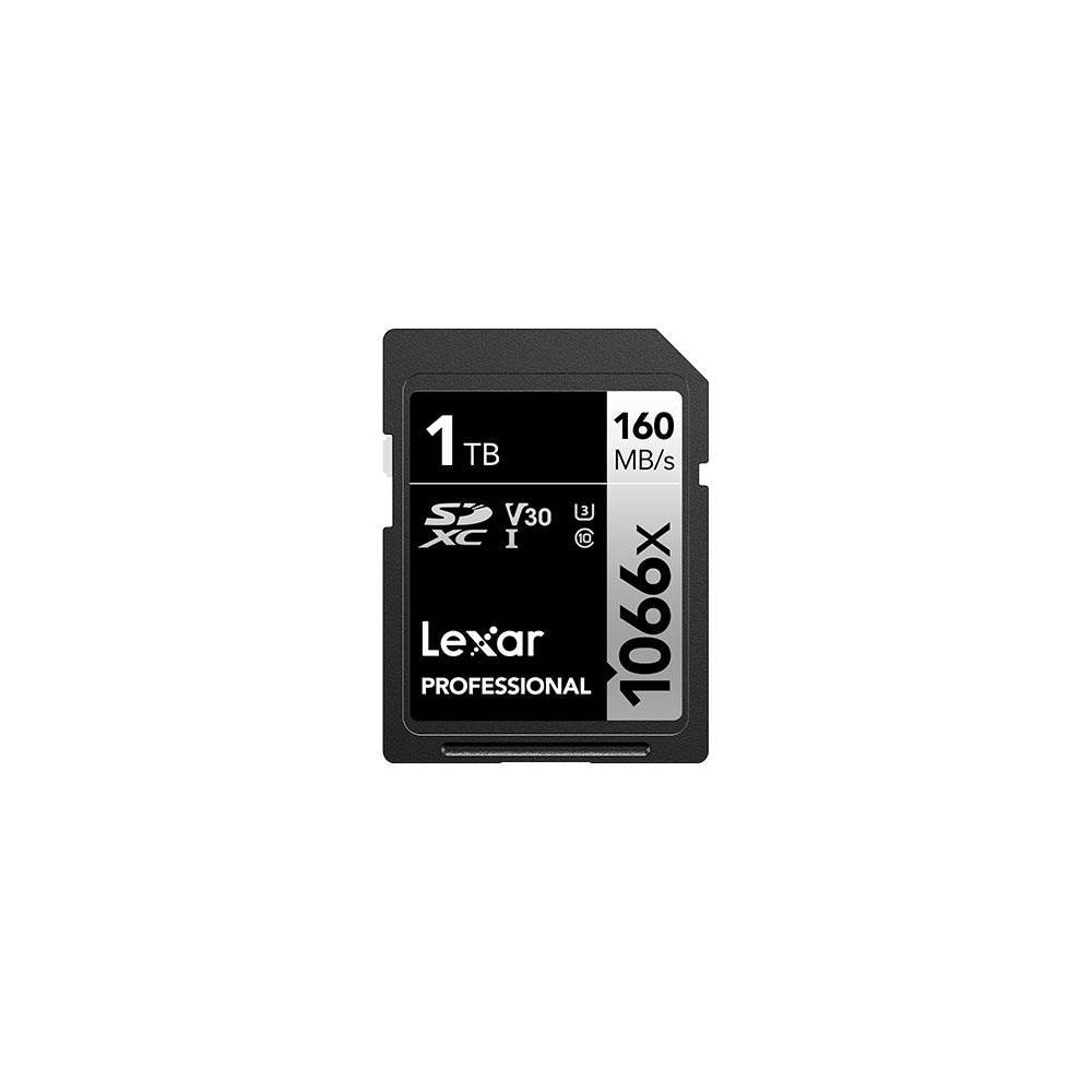 Lexar 1TB Professional 1066x UHS-I V30 SDXC Card Silver
