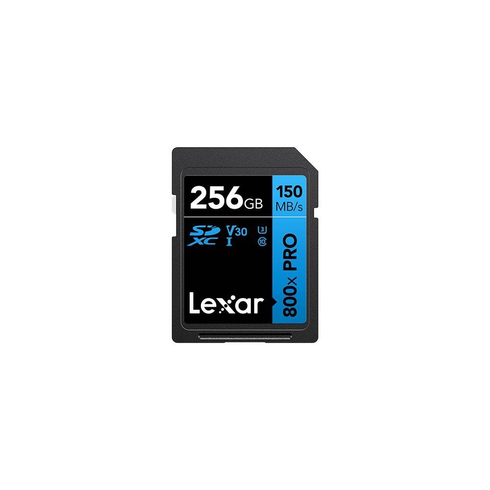 Lexar SDXC Blue Series UHS-1 800x 256GB V30
